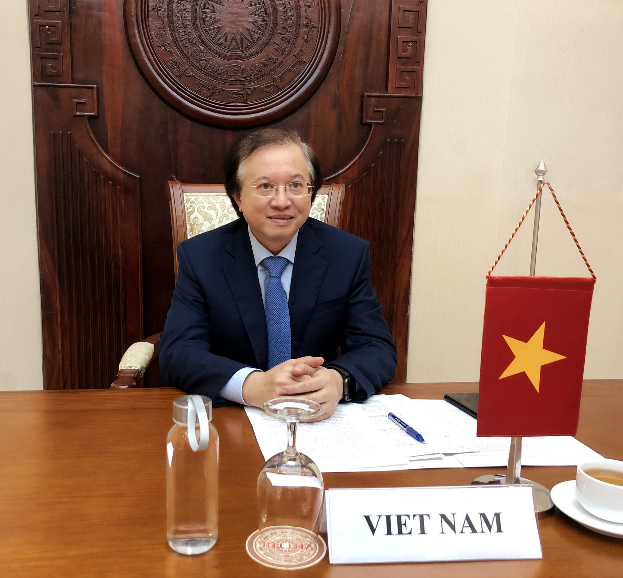 Hội nghị trực tuyến Bộ trưởng Văn hoá UNESCO