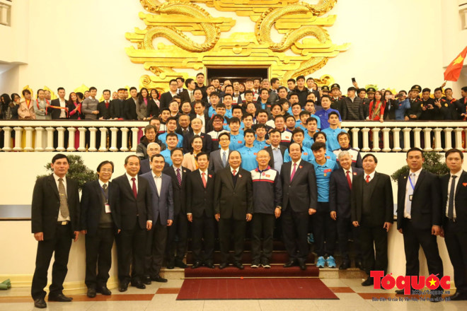 Thủ tướng: Nhân rộng bản lĩnh, ý chí U23 Việt Nam