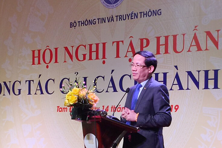 Bộ TT&TT : Tập huấn công tác cải cách hành chính năm 2019