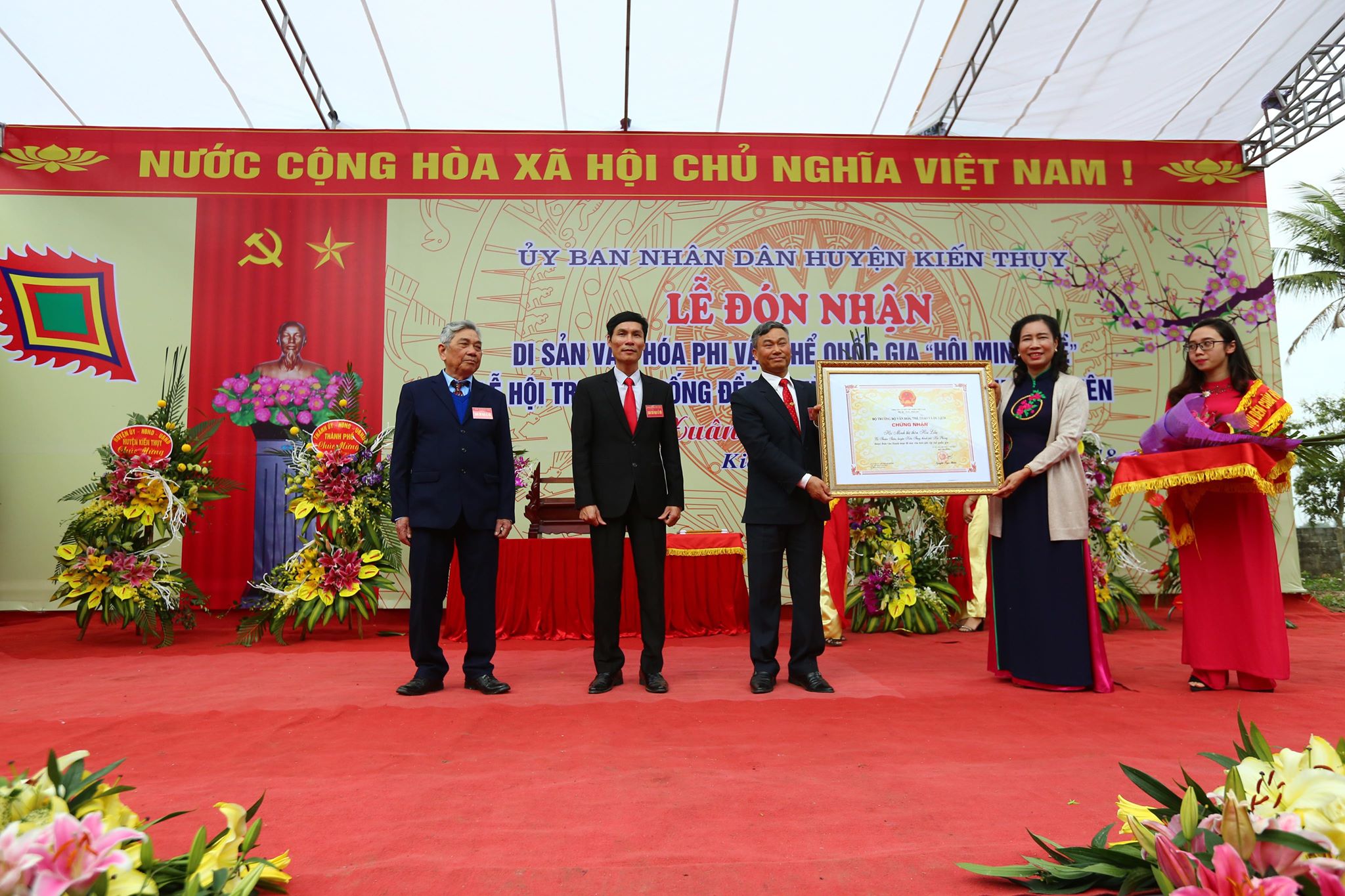 Hội Minh Thề đón Quyết định công nhận Di sản văn hóa phi vật thể quốc gia