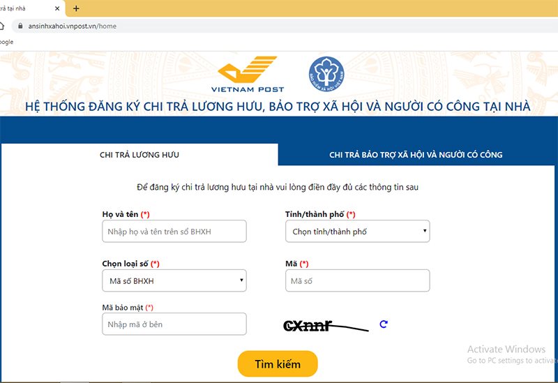 Bưu điện Việt Nam ra mắt hệ thống đăng ký chi trả tại nhà cho hơn 6 triệu người