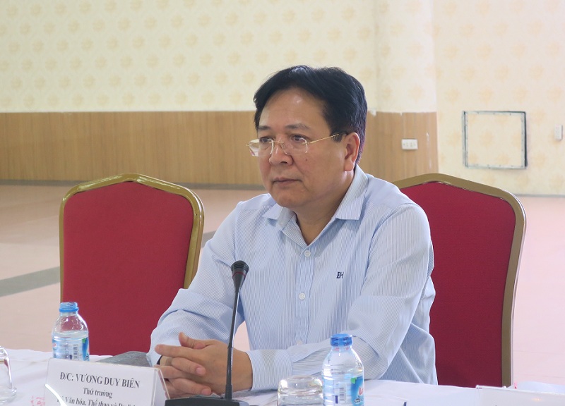 Họp Ban Tổ chức “Tuần Văn hóa Du lịch Di sản xanh – Nơi gặp gỡ con người và thiên nhiên”