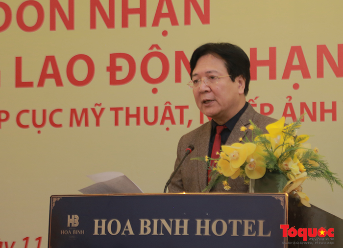 Cục Mỹ thuật, Nhiếp ảnh và Triển lãm đón nhận Huân chương Lao động hạng Nhì