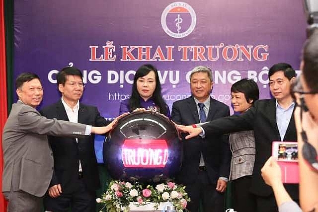 Khai trương Cổng dịch vụ công trực tuyến Bộ Y tế