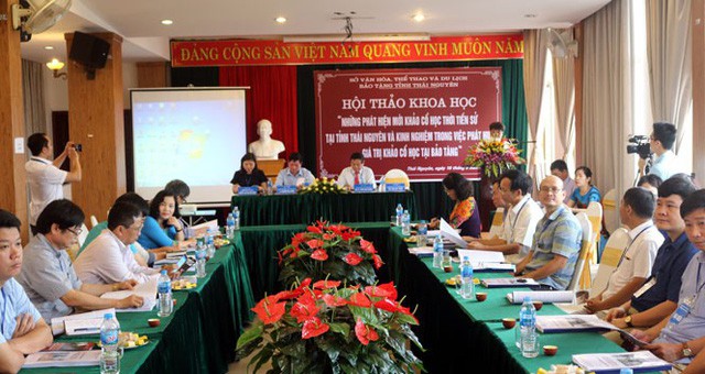 Hội thảo về khảo cổ học thời tiền sử Thái Nguyên