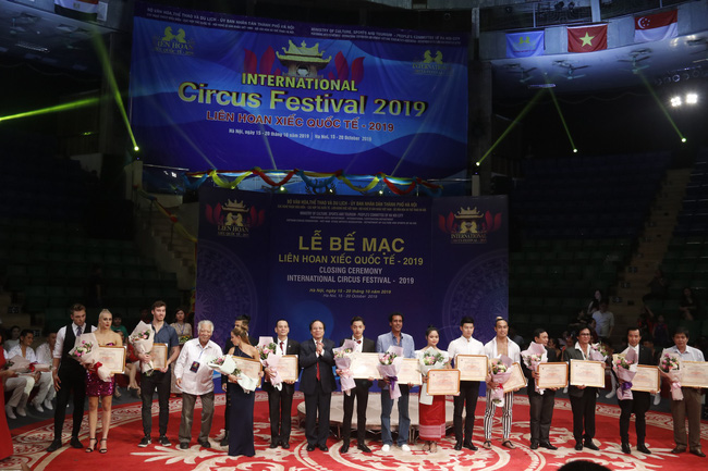Bế mạc Liên hoan Xiếc quốc tế 2019