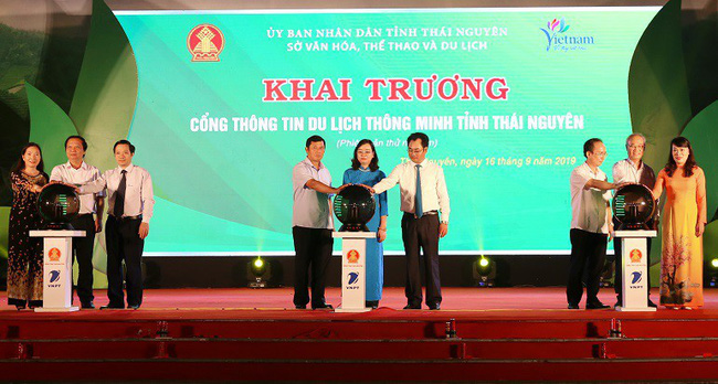 Khai trương Cổng thông tin du lịch thông minh tỉnh Thái Nguyên 
