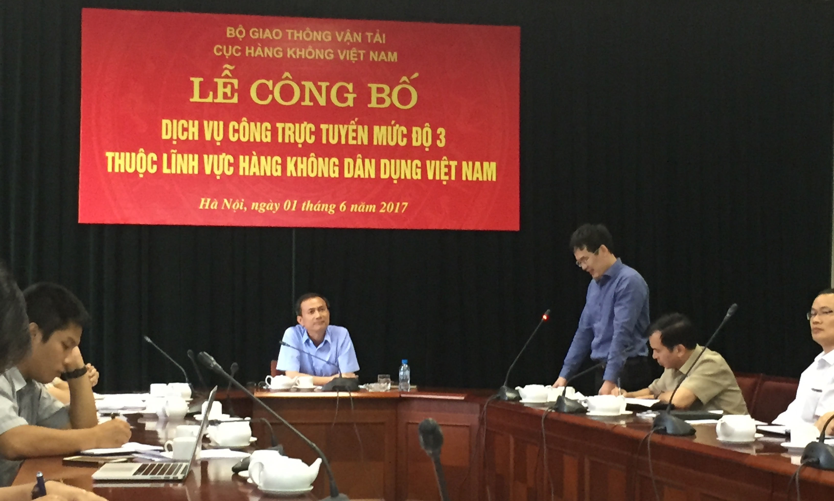 Công bố dịch vụ công trực tuyến mức độ III thuộc lĩnh vực Hàng không dân dụng Việt Nam