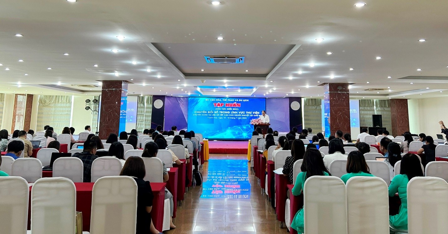 Tập huấn Chuyển đổi số trong lĩnh vực thư viện khu vực miền Bắc