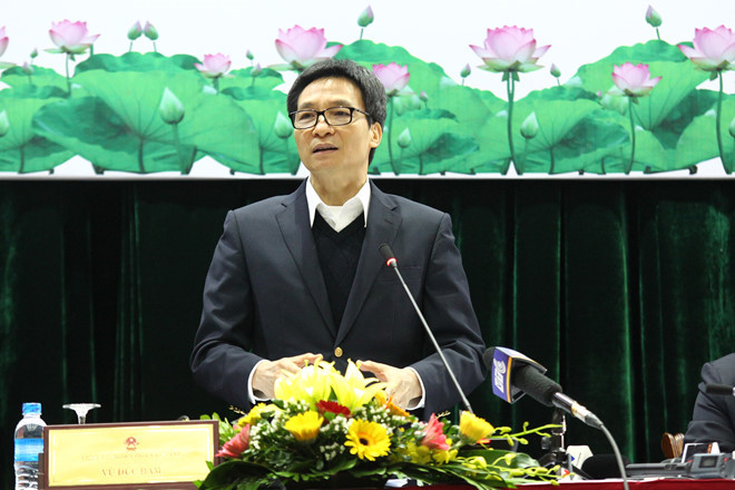 Phó Thủ tướng Vũ Đức Đam: “Cần một lộ trình lâu dài, chắc chắn cho bóng đá Việt Nam” 