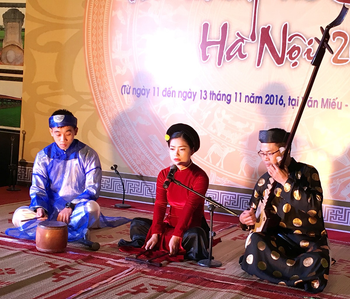 Liên hoan tài năng trẻ ca trù Hà Nội lần thứ 2