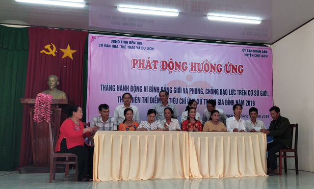 Bến Tre thực hiện tiêu chí ứng xử trong gia đình góp phần xây dựng gia đình hạnh phúc