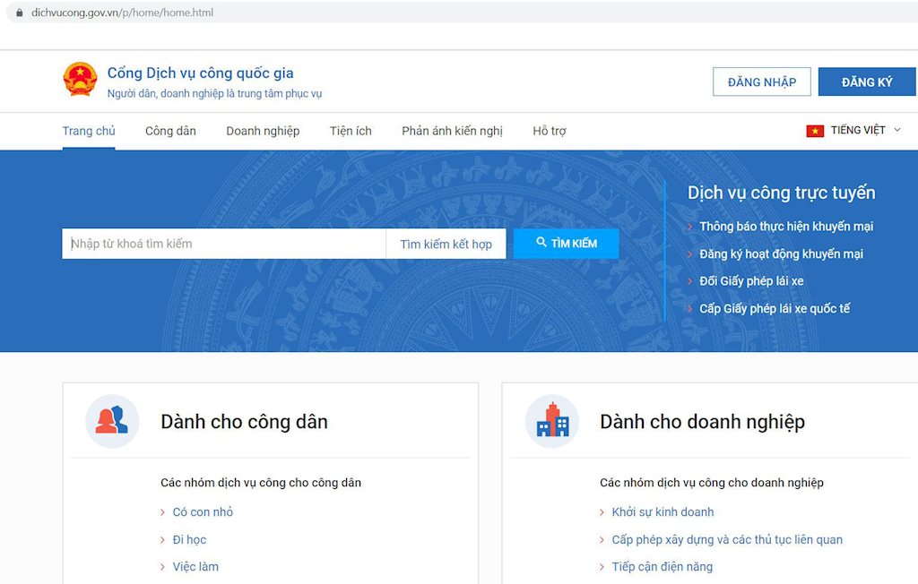 Cổng dịch vụ công quốc gia khai trương cuối tháng 11/2019, tích hợp ngay 8 dịch vụ công