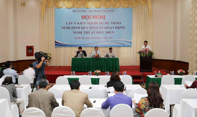 Tiếp tục lấy ý kiến dự thảo Nghị định quy định về hoạt động nghệ thuật biểu diễn