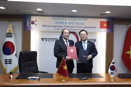 Hàn Quốc hỗ trợ Việt Nam xây dựng chính phủ điện tử
