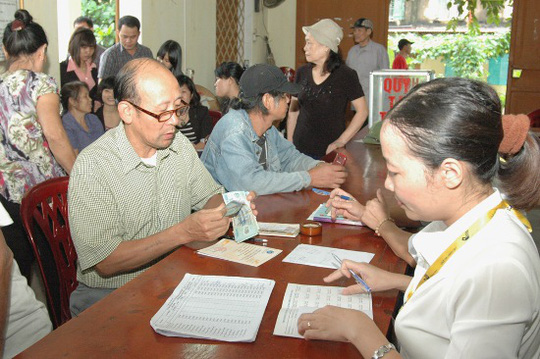Ứng dụng công nghệ thông tin trong chi trả lương hưu và trợ cấp 