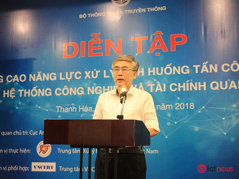 17 đơn vị diễn tập xử lý tấn công mạng vào hệ thống công nghiệp, tài chính quan trọng
