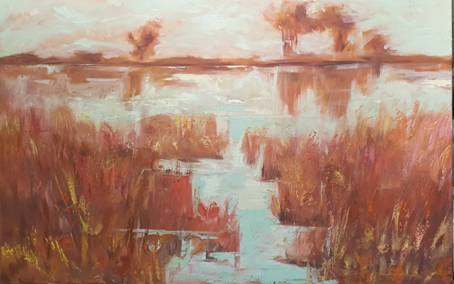 Trưng bày 50 tác phẩm nghệ thuật vẽ bằng chất liệu sơn dầu