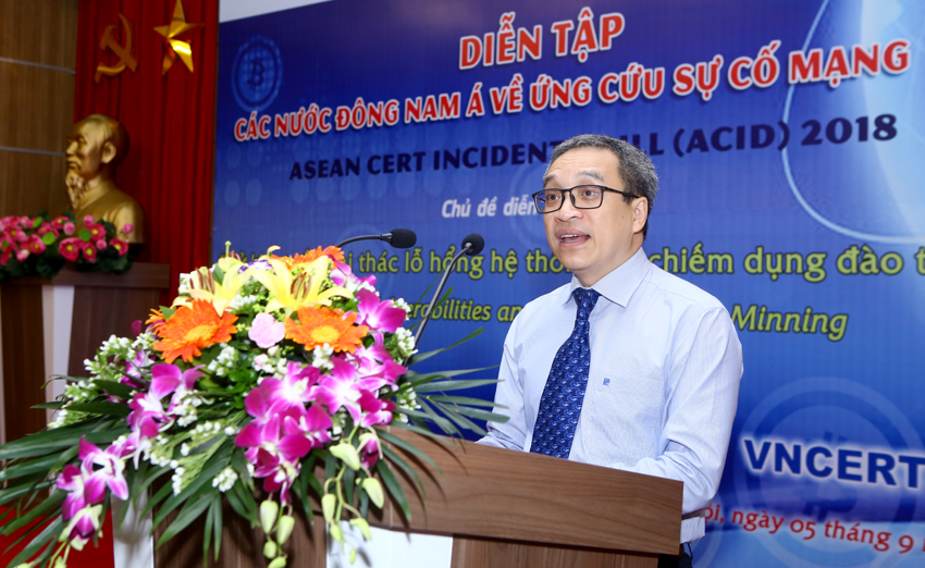 Diễn tập ứng phó với nguy cơ hàng đầu về an ninh mạng