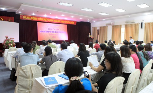 Hội nghị tập huấn công tác gia đình năm 2019