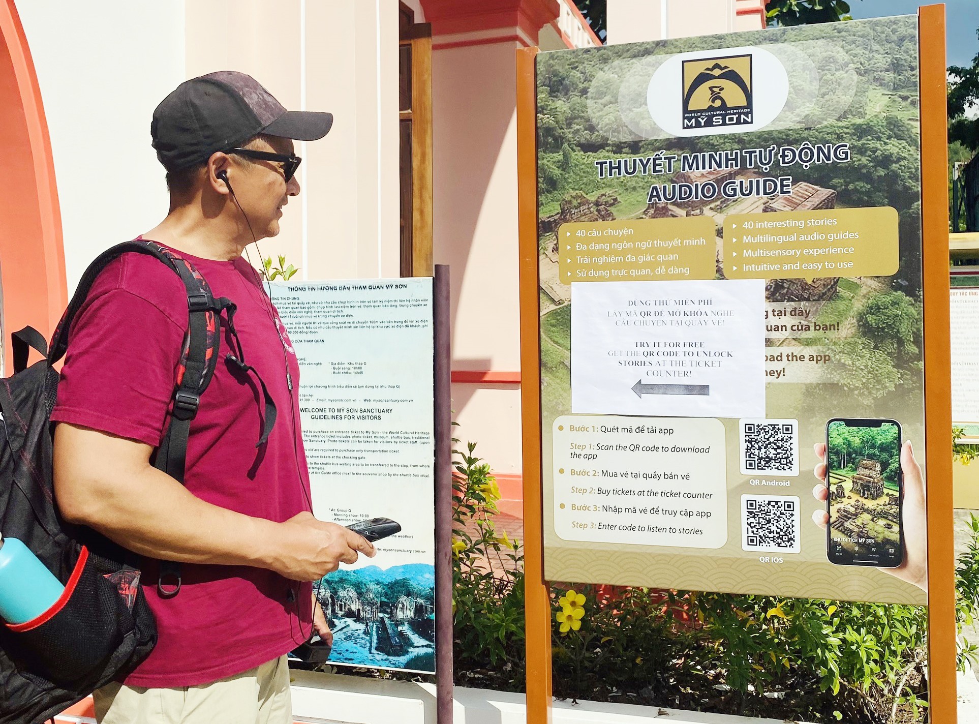 Quảng Nam: Chuyển đổi số trong hoạt động du lịch ở Mỹ Sơn