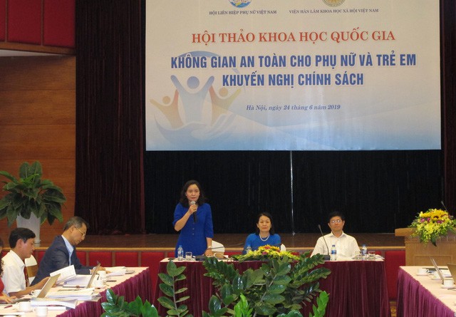 Tăng cường chính sách tạo không gian an toàn cho phụ nữ và trẻ em