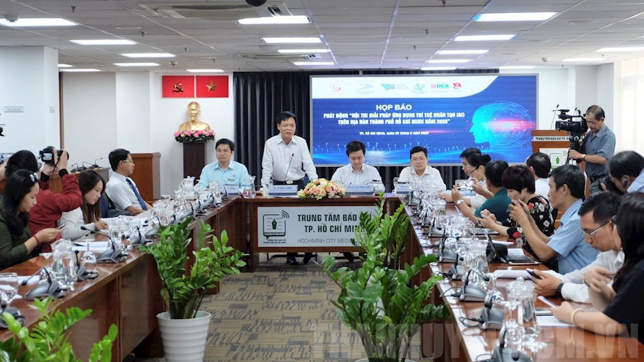 TP.Hồ Chí Minh phát động cuộc thi Giải pháp ứng dụng trí tuệ nhân tạo (AI) với giải thưởng hàng trăm triệu đồng!