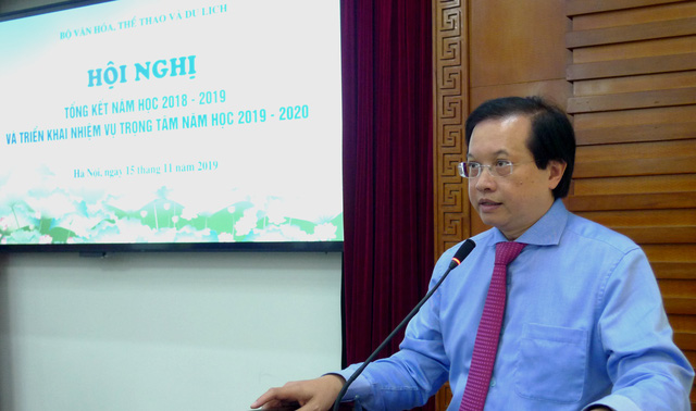 Hội nghị tổng kết năm học 2018-2019 và triển khai nhiệm vụ năm học 2019-2020 ngành VHTTDL