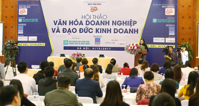 Bộ VHTTDL tổ chức Hội thảo “Văn hóa Doanh nghiệp và Đạo đức kinh doanh” 